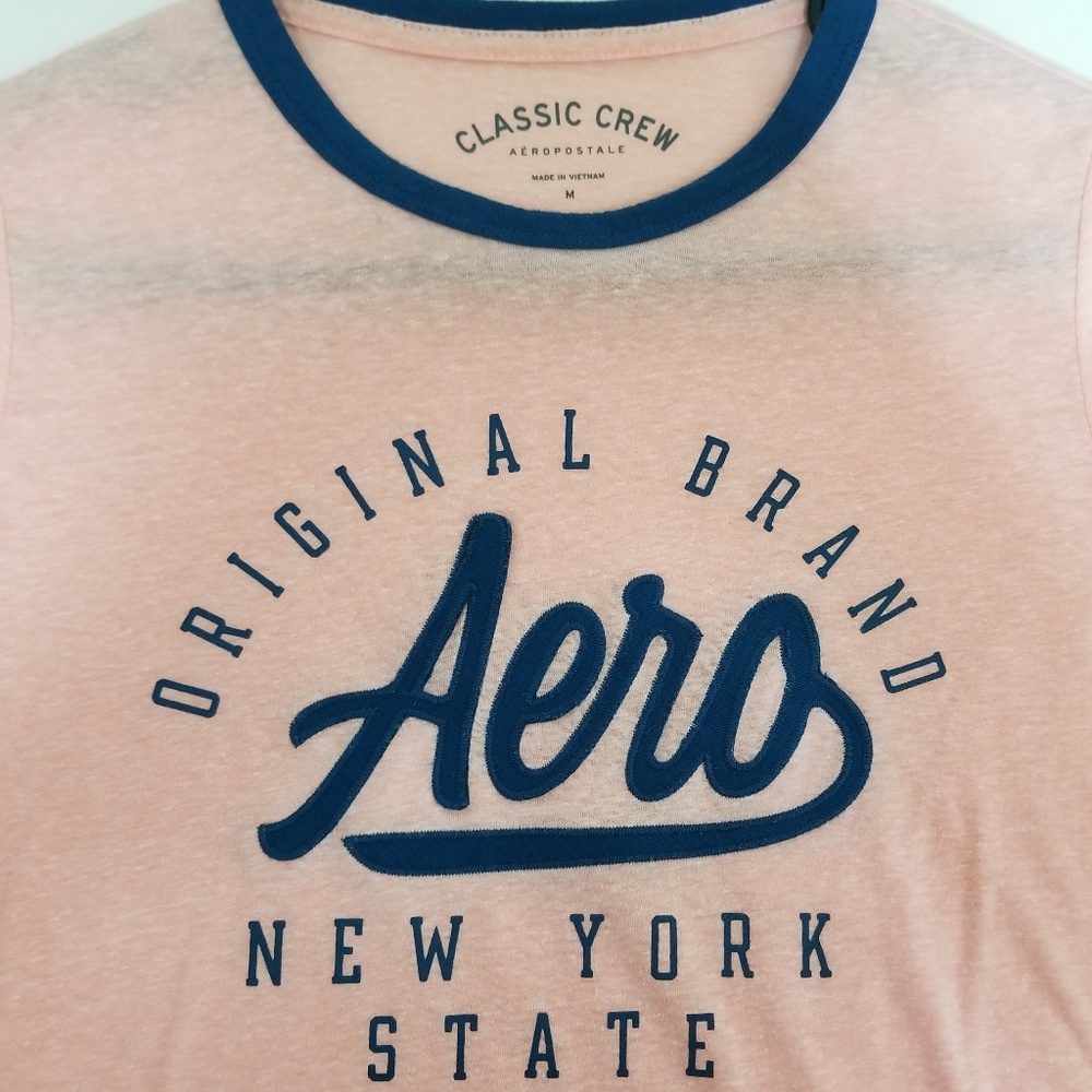 Aeropostale Women's Tops Classic Crew Tee